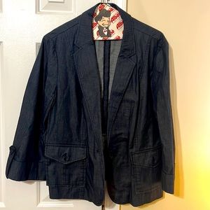 Slightly Used XL Women’s Jean Like Jacket from Loft